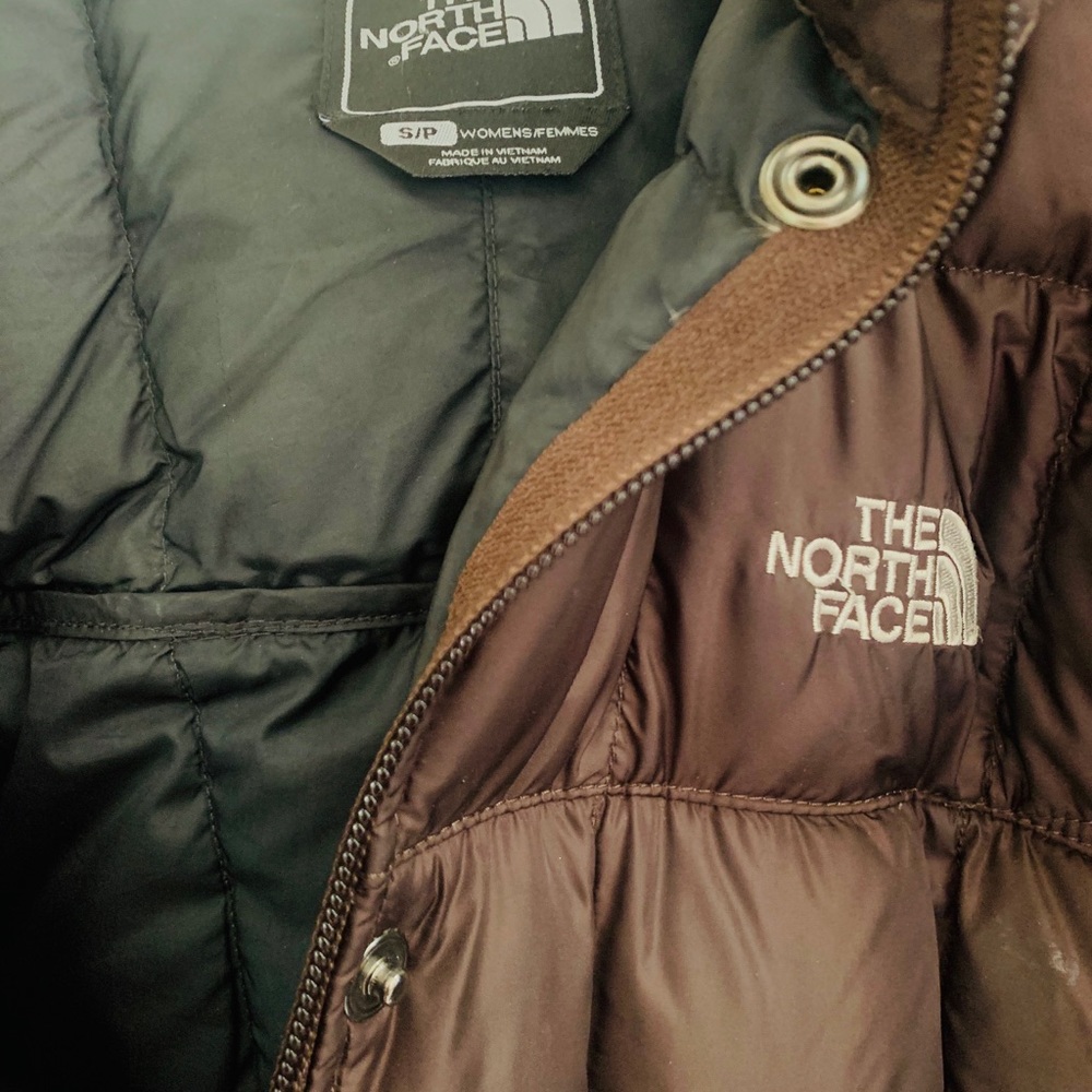 Women’s Brown North Face Parka
